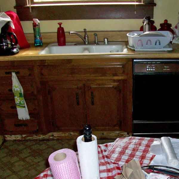 Kitchen Water Damage Cleanup